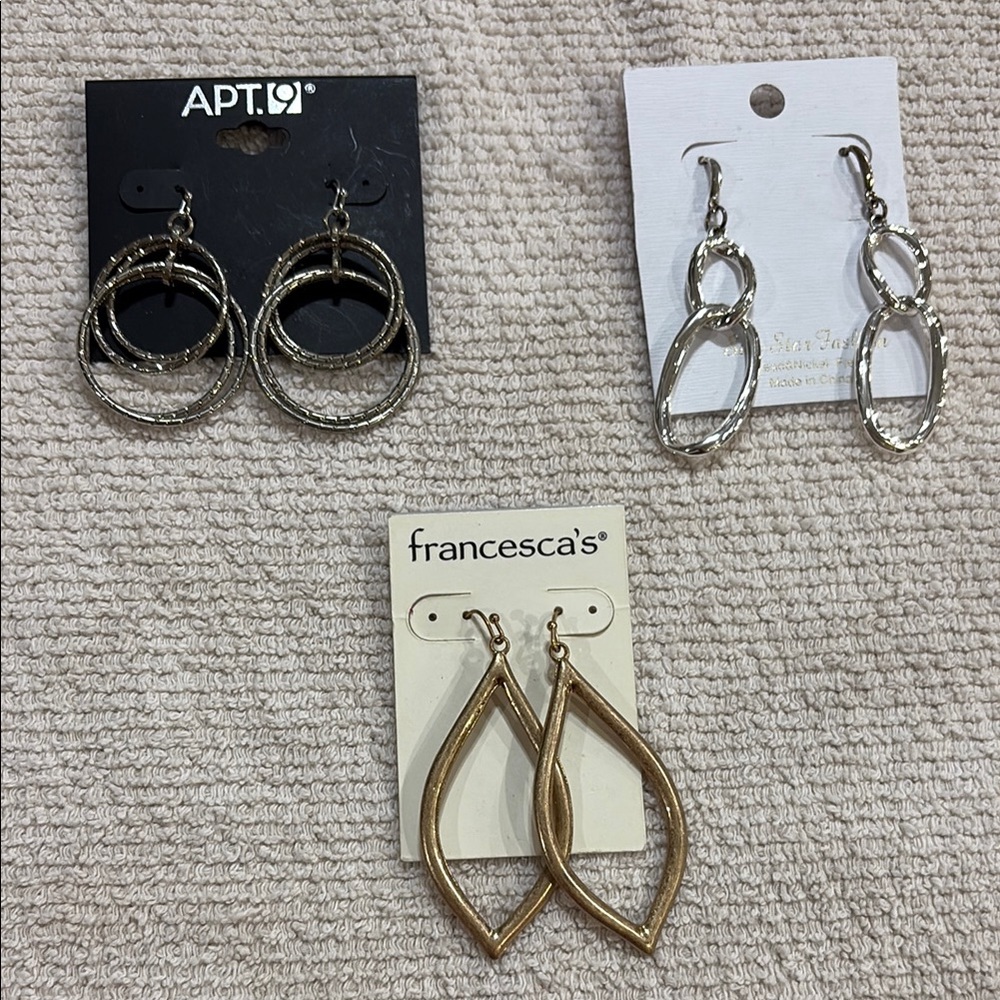 Multi Pack Dangle Earrings